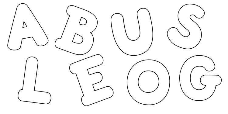 Alfabeto para colorir e imprimir - educação infantil (página 1)